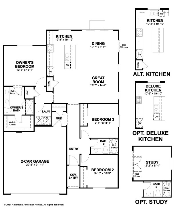 Floor Plans - Amethyst - Skyview by Richmond Homes - Terramor