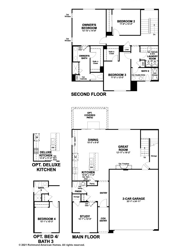 Floor Plans - Citrine - Skyview by Richmond Homes - Terramor