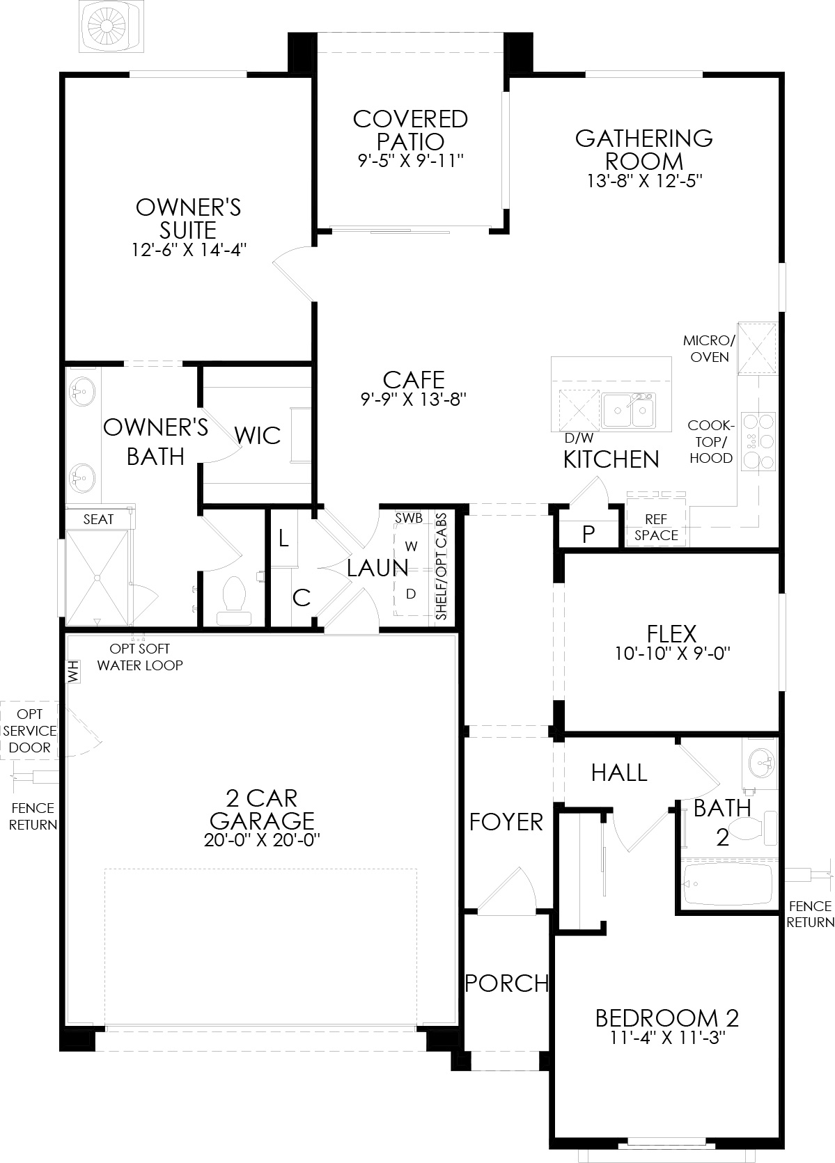 Floor Plans - Bayley - Cedarwood by Del Webb - Terramor