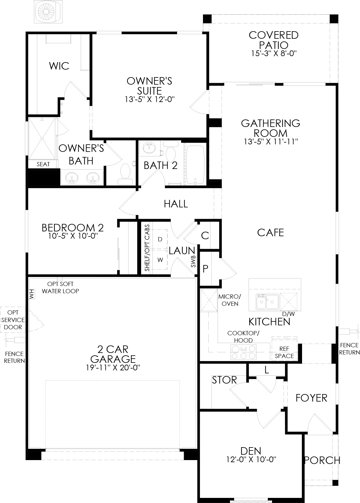 Floor Plans - Kinsey - Cedarwood by Del Webb - Terramor